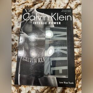 Calvin Klein Intense Power Men Microfiber Stretch low rise trunk size XL grey